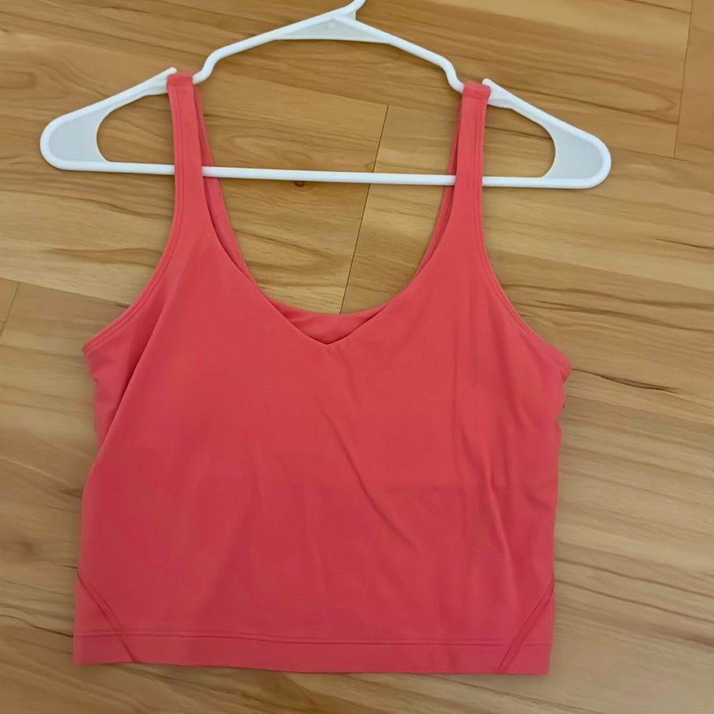 Lululemon Align Tank! Pink color size 6